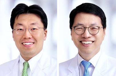 (왼쪽부터) 곽수헌 교수, 박경수 교수