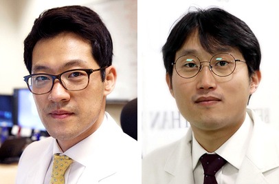 (왼쪽부터) 강시혁 교수, 이지현 교수.