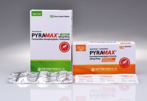 신풍제약 항말라리아제 피라맥스가 13일 식품의약품안전처로부터 코로나19 치료제 임상2상 시험계획(IND)을 승인받았다.