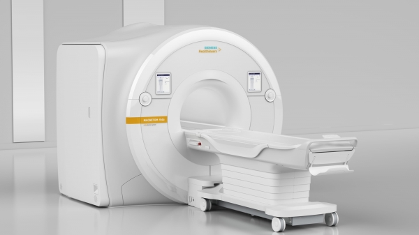 지멘스사의 MRI 마그네톰 비다(MAGNETOM VIDA). 환자의 생체 신호를 자동으로 인식하는 하드웨어와 영상의 왜곡을 줄일 수 있는 바이오매트릭스 기술을 탑재, 검사의 정확도를 높였다.