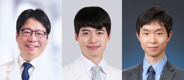 (왼쪽부터) 서울대병원 이정훈 교수, 보라매병원 이동현 교수, 정성원 임상강사 ⓒ의협신문