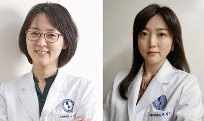 조효정(왼쪽)·은정우 아주대병원 소화기내과 교수.