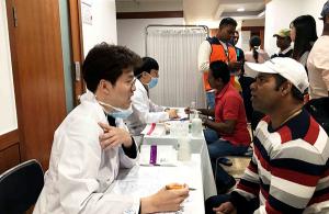 명지병원, 이주민 대상 무료 진료 봉사활동