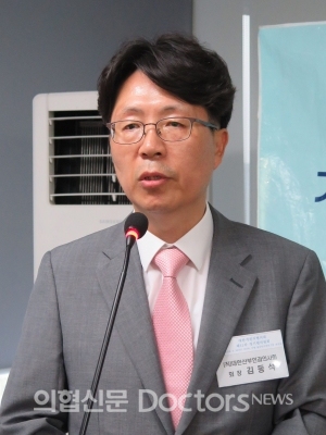 제13대 대한개원의협의회 회장에 김동석 (직선제)산부인과의사회장이 당선됐다. ⓒ의협신문 이정환.