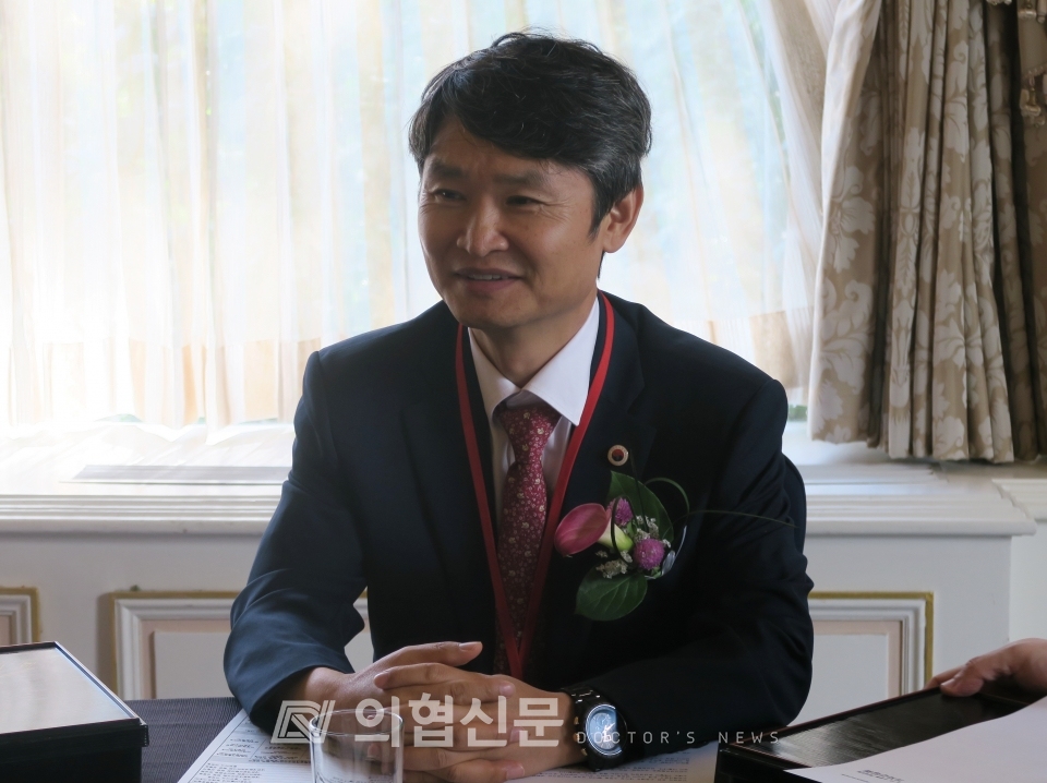 김종웅 대한내과의사회장 ⓒ의협신문 홍완기기자