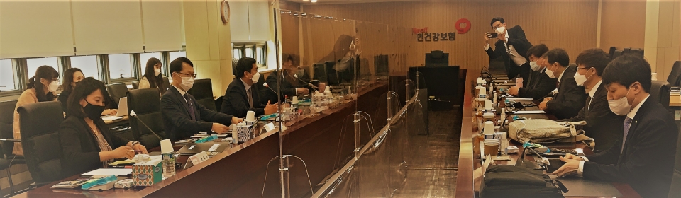 대한치과의사협회는 20일 국민건강보험공단 서울 당산 스마트워크센터에서 건보공단과 2021년 요양급여비용 계약을 위한 1차 수가실무협상을 했다. ⓒ의협신문