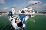 국내 첫 응급의료 전용헬기 환자 이송